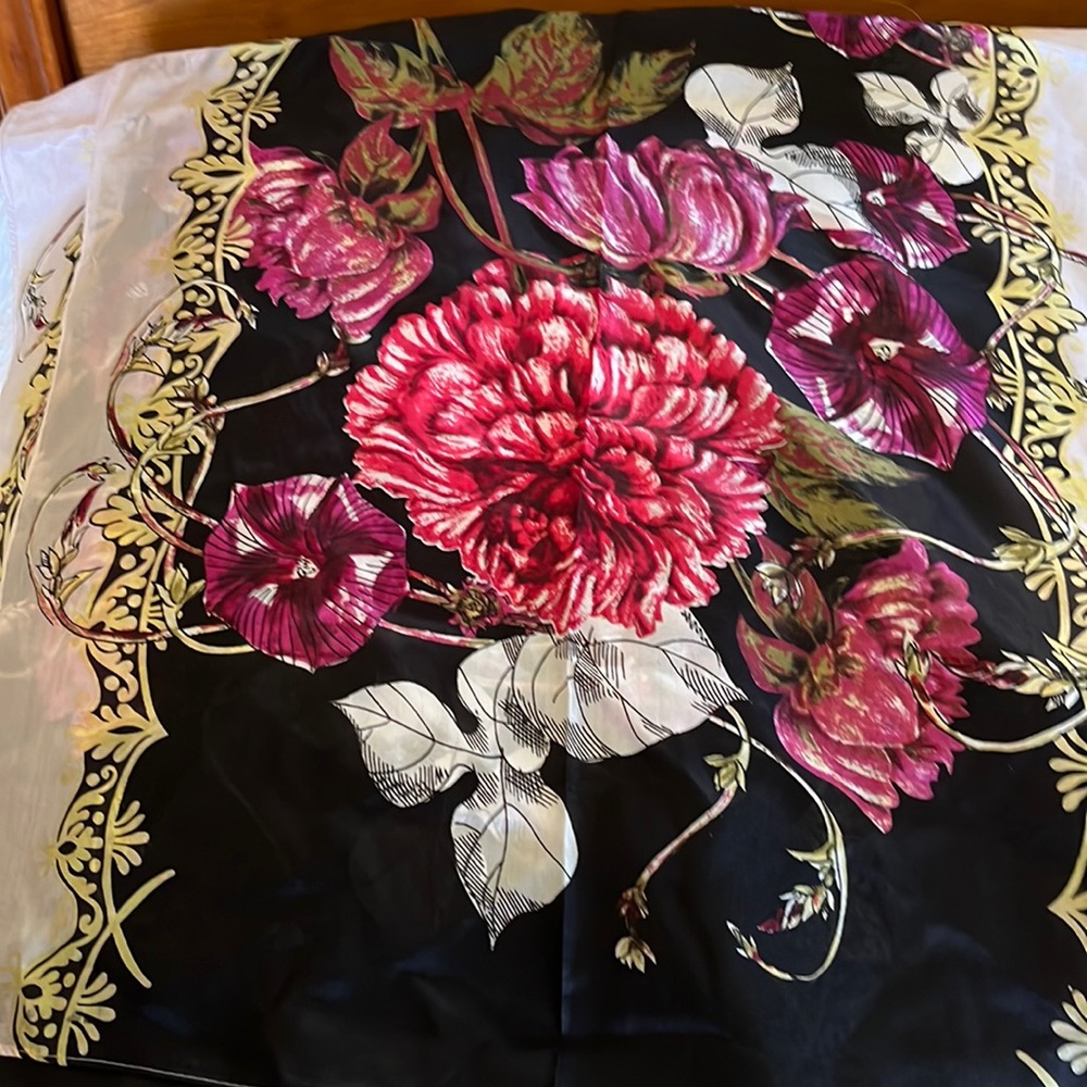 Max Studio Silk Scarf NWT